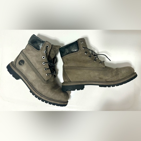 Timberland Shoes - Timberland Black and Gray Combat Boots